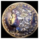 1889-CC Morgan Silver Dollar NEARLY UNCIRCULATED