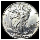 1944 Silver Half Dollar (Walking Liberty) UNCIRCUL