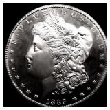 1889-CC Morgan Silver Dollar CHOICE BU DMPL