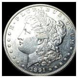 1891-S Silver Morgan Dollar UNCIRCULATED