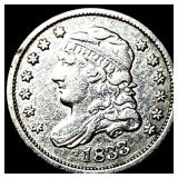 1833 Capped Bust Silver 5 Cents NEARLY UNCIRCULATE