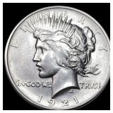 1921 Silver Peace Dollar UNCIRCULATED