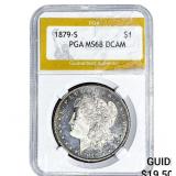 1879-S Morgan Silver Dollar PGA MS68 DCAM