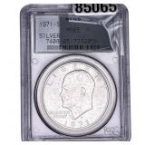 1971-S Eisenhower Dollar PCGS MS65 Silver