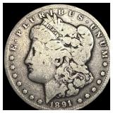 1891-CC Silver Morgan Dollar NICELY CIRCULATED