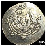 Tabaristan 780-796 AD Silver Hemidrachm UNCIRCULA