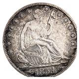1854-O Seated Liberty Half Dollar Arrows