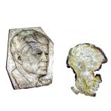 Sterling Silver JFK Art by Gilroy Roberts 125 Oz