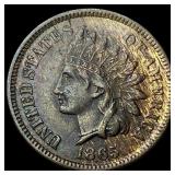 1865 Indian Head Cent CHOICE AU