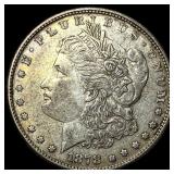 1878 Silver Morgan Dollar NEARLY UNCIRCULATED