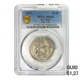 1629 SW-Chur Silver 10 Kroner PCGS MS63