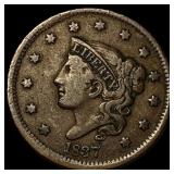 1837 Coronet Head Large Cent LIGHTLY CIRCULATED