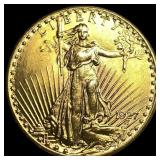 1927-S Gold $20 Saint-Gaudens Double Eagle CLOSELY