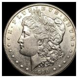 1890-CC Silver Morgan Dollar CLOSELY UNCIRCULATED