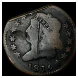 1814 Classic Head Large Cent NICELY  CIRCULATED