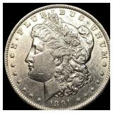 1891-CC Silver Morgan Dollar CLOSELY UNCIRCULATED