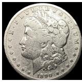 1890-S Silver Morgan Dollar NICELY CIRCULATED