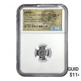 Judaea Alex Jannaeus 103-76 BC Bronze Prutah NGC