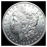 1925 Silver Stone Mountain Half Dollar CHOICE AU