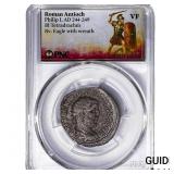 Roman Antioch Philip I 244-249 AD Bi-Tetradrachm