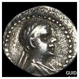 Greco-Bactria Eucratides I 171-145 BC Silver Obol