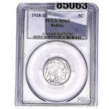 1938-D Buffalo Nickel PCGS MS65