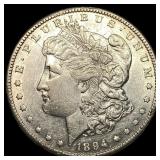 1894-S Silver Morgan Dollar CLOSELY UNCIRCULATED