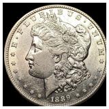 1889 Silver Morgan Dollar CHOICE AU