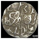 India 700-1000 AD Silver Jital NEARLY UNCIRCULATE