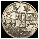 1927 Germany Silver 5 Mark CHOICE PROOF