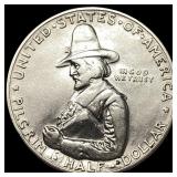 1920 Silver Half Dollar Pilgrim Tercentenary NEARL