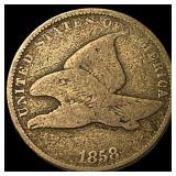 1858 Flying Eagle Cent LIGHTLY CIRCULATED