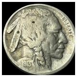 1913-S Type 2 Buffalo Nickel LIGHTLY  CIRCULATED
