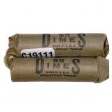 [100 Coins] Mixed Date Silver Roosevelt Dimes