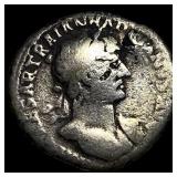 Roman Empire Hadrian 117-138 AD Silver Denarius N