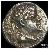 Greco-Bactria Eucratides I 171-145 BC Silver Obol