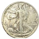 1917 Walking Liberty Half Dollar
