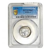 1936 Buffalo Nickel PCGS PR67 Brilliant