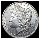 1890-S Silver Morgan Dollar CLOSELY UNCIRCULATED
