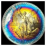 1985 Mexico 1 Onza Silver Libertad SUPERB GEM BU