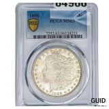 1898 Morgan Silver Dollar PCGS MS63