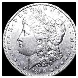 1890-S Silver Morgan Dollar CLOSELY UNCIRCULATED