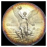 1984 Mexico Silver 1 Onza Libertad SUPERB GEM BU