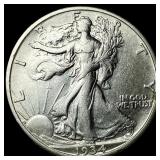 1934-S Walking Liberty Half Dollar CLOSELY  UNCIR