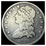 1835 Capped Bust Quarter NICELY CIRCULATED