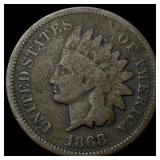 1868 Indian Head Cent NICELY CIRCULATED