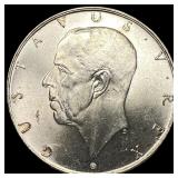 1938 Sweden Silver 2 Kroner UNCIRCULATED