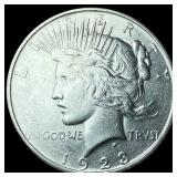 1923 Silver Peace Dollar CLOSELY UNCIRCULATED