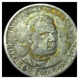 1947 Silver Half Dollar Booker T. Washington NEARL