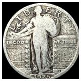 1925 Silver Standing Liberty Quarter NICELY  CIRC